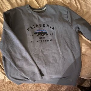 Worn once Patagonia men’s crew neck